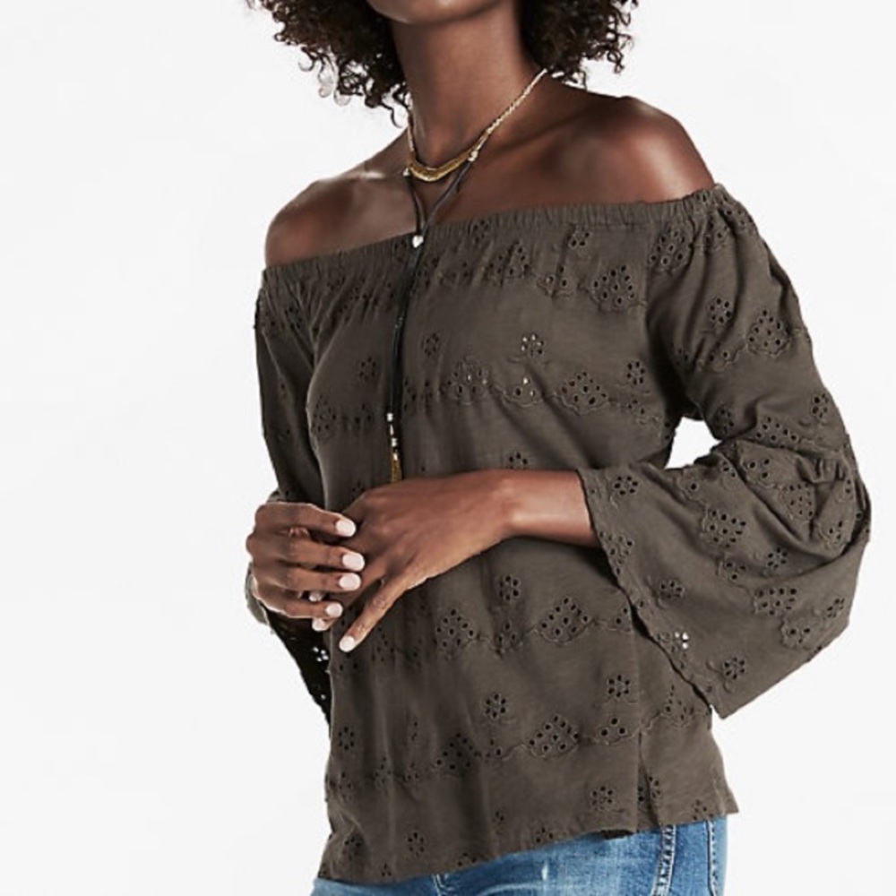 Lucky Brand off the shoulder top